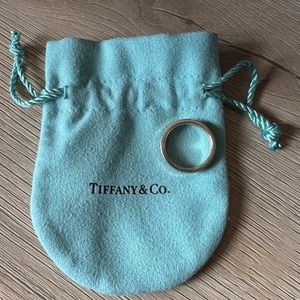 Loved Tiffany & Co Sterling Silver Ring Sz 6.
